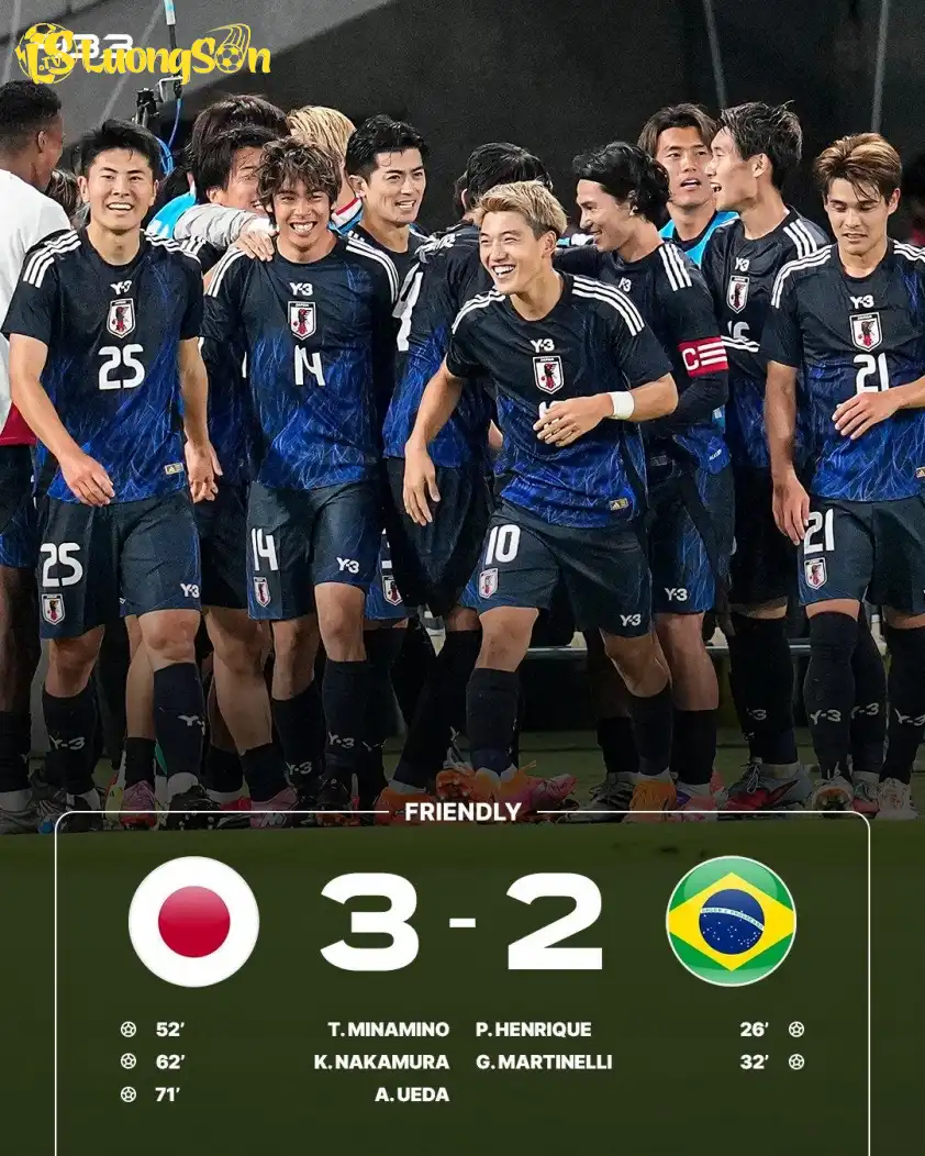 Nhật Bản lội ngược dòng trước Brazil Nhật Bản lội ngược dòng trước Brazil