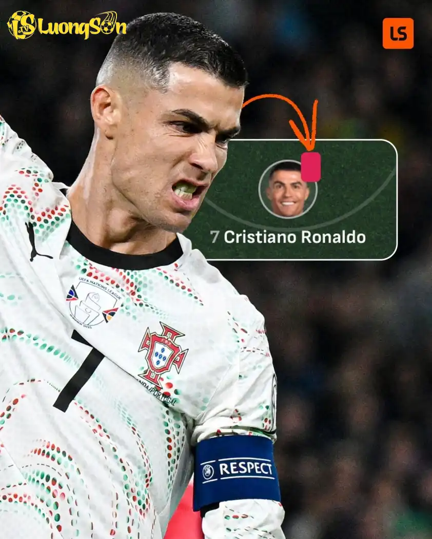 Ronaldo nhận thẻ đỏ trong trận đấu giữa Bồ Đào Nha vs Ireland Ronaldo nhận thẻ đỏ trong trận đấu giữa Bồ Đào Nha vs Ireland