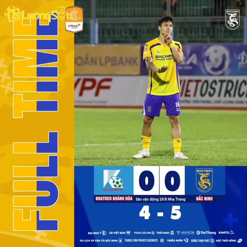 Bắc Ninh giành chiến thắng trên chấm 11m Bắc Ninh giành chiến thắng trên chấm 11m