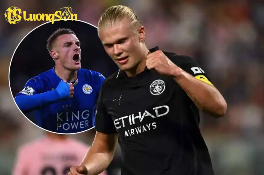 Haaland thừa nhận đã theo dõi các Jamie Vardy để học được cách chạy chỗ thông minh hơn